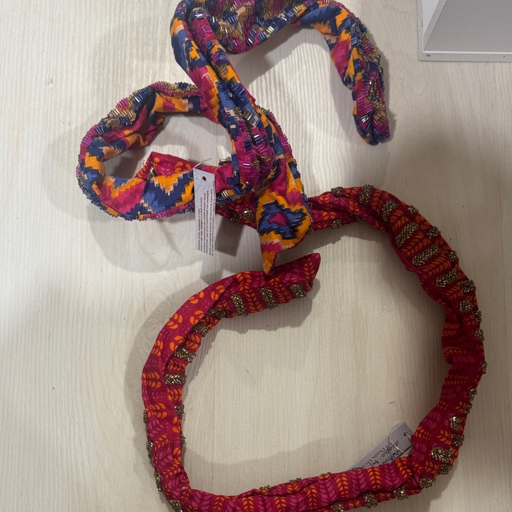 Colorful Patterned Wired Headbands